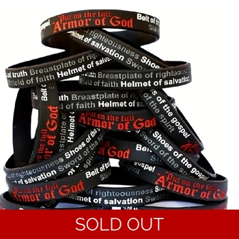 Armor of God Wristband